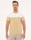 Hardal Slim Fit Bisiklet Yaka Tişört