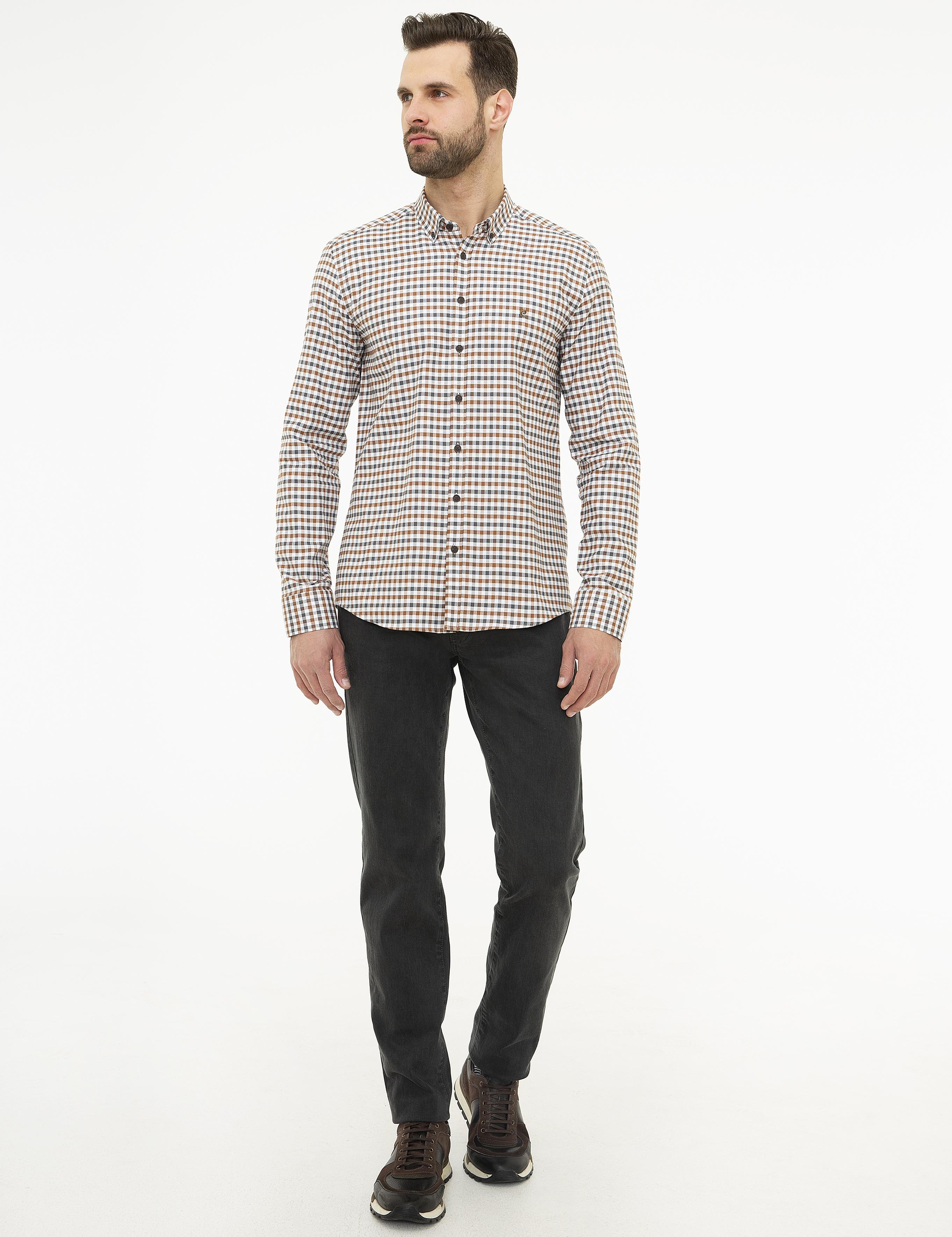 Camel Slim Fit Gömlek