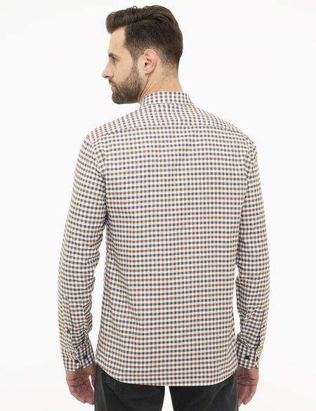 Camel Slim Fit Gömlek - 50219435029