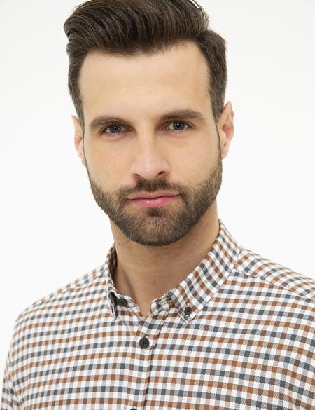 Camel Slim Fit Gömlek - 50219435029