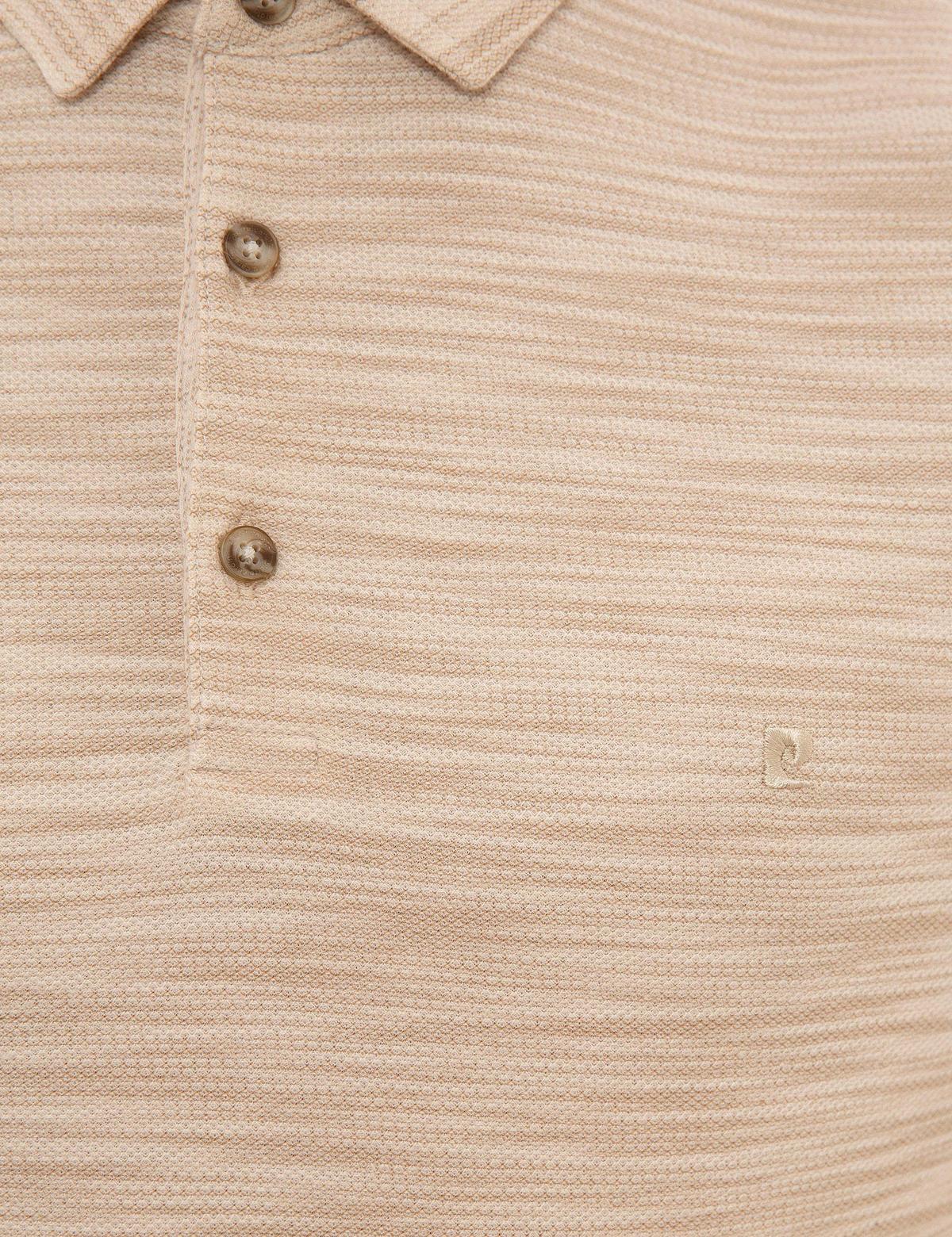 Hardal Slim Fit Gömlek Yaka Tişört - 50219495016