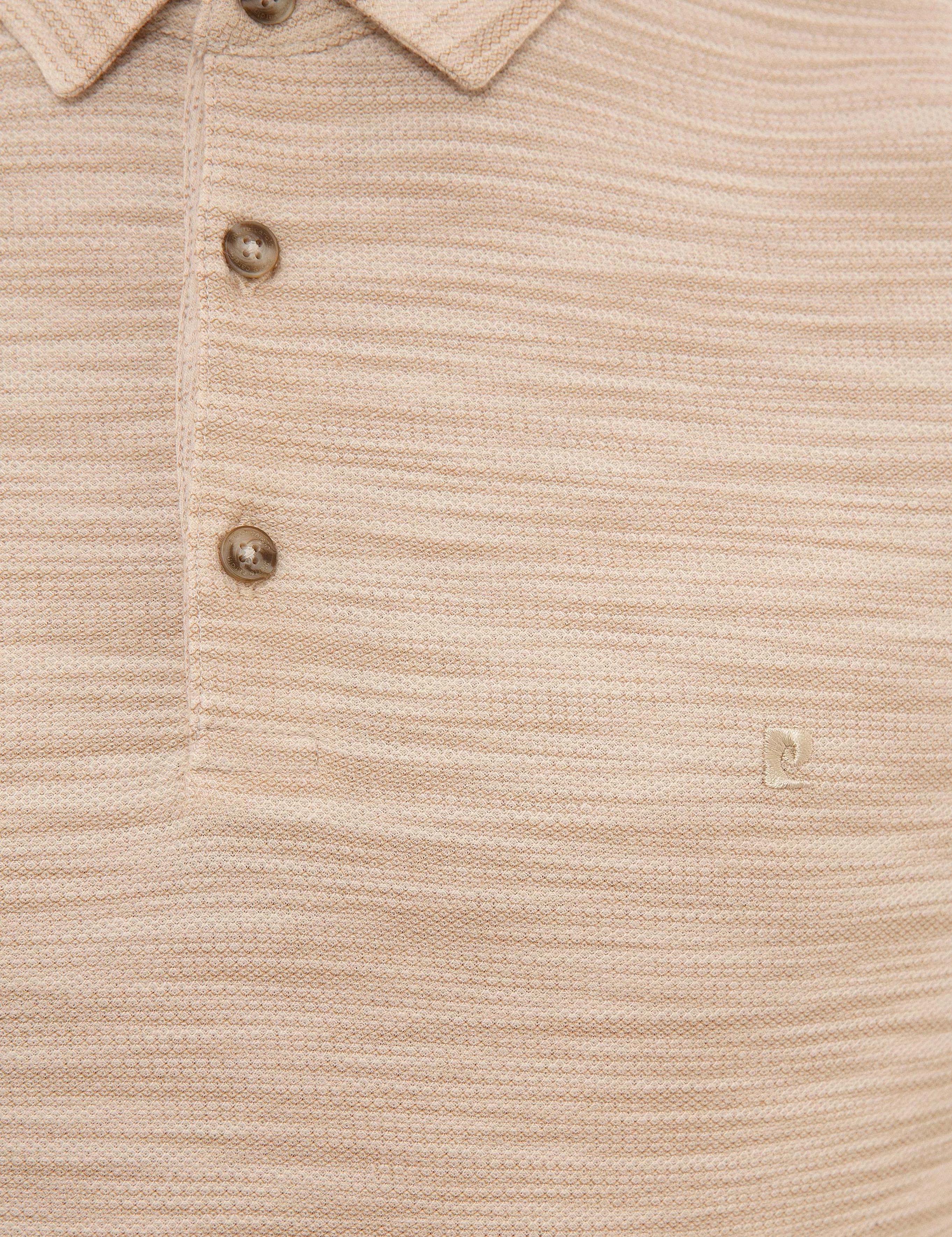 Hardal Slim Fit Gömlek Yaka Tişört