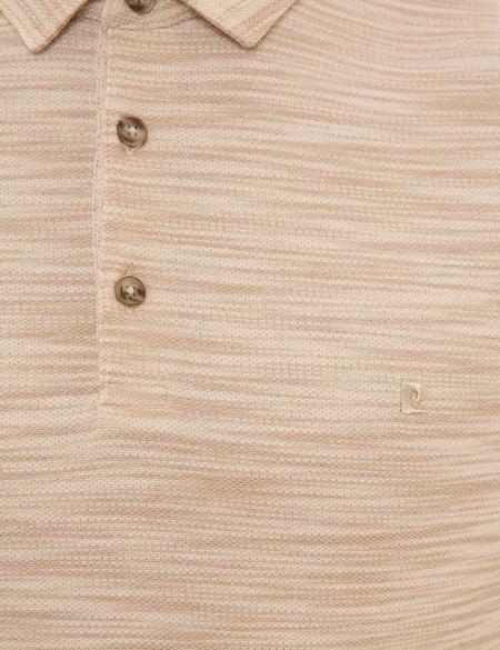 Hardal Slim Fit Gömlek Yaka Tişört - 50219495016