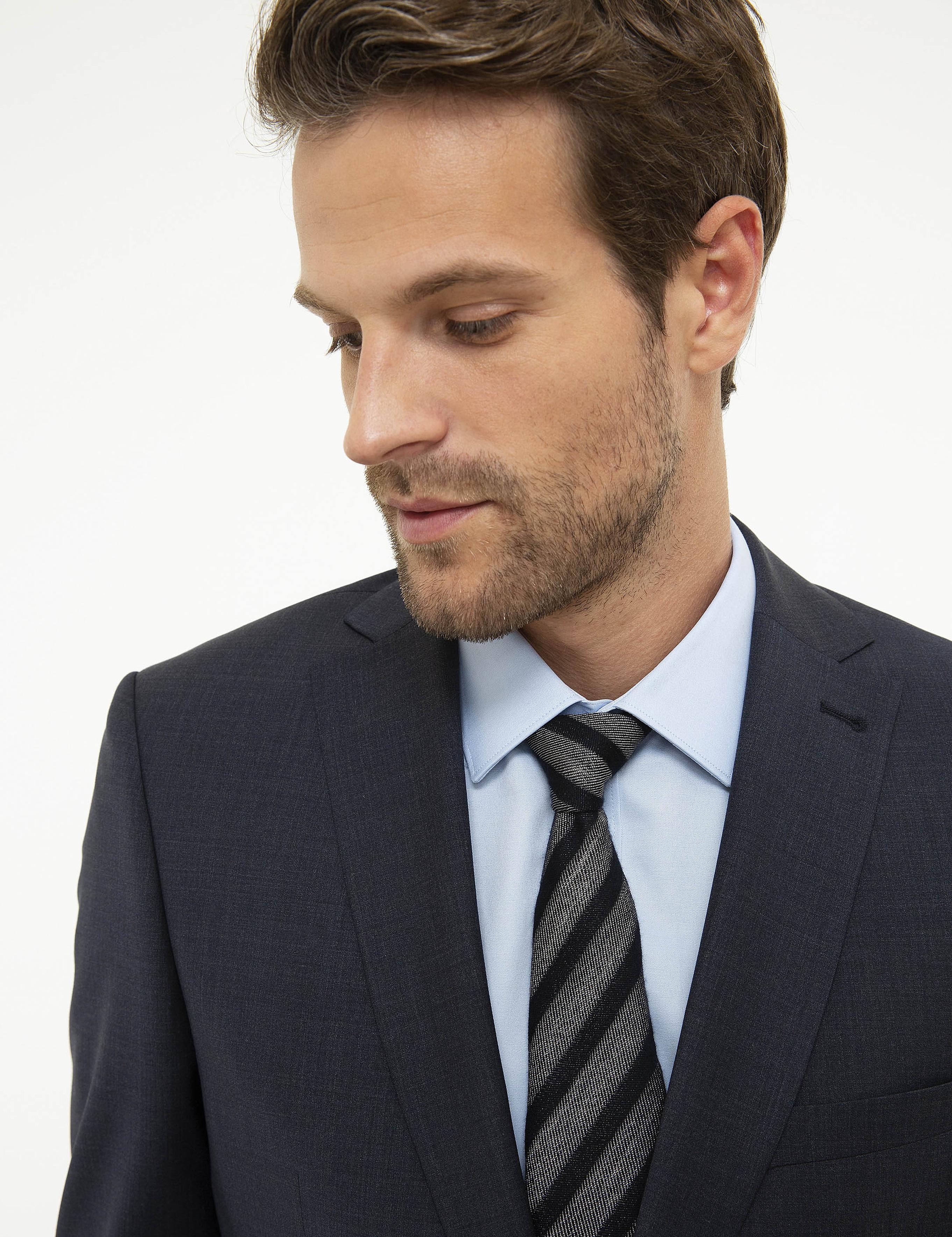 Lacivert Slim Fit Takım Elbise