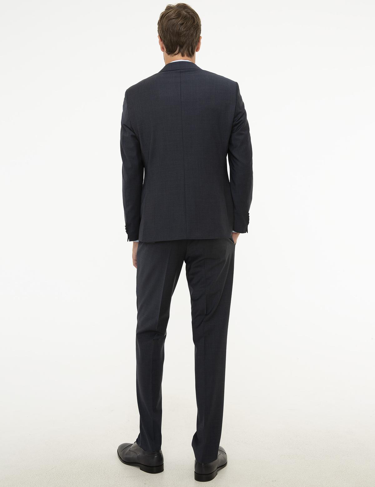 Lacivert Slim Fit Takım Elbise - 50216636047