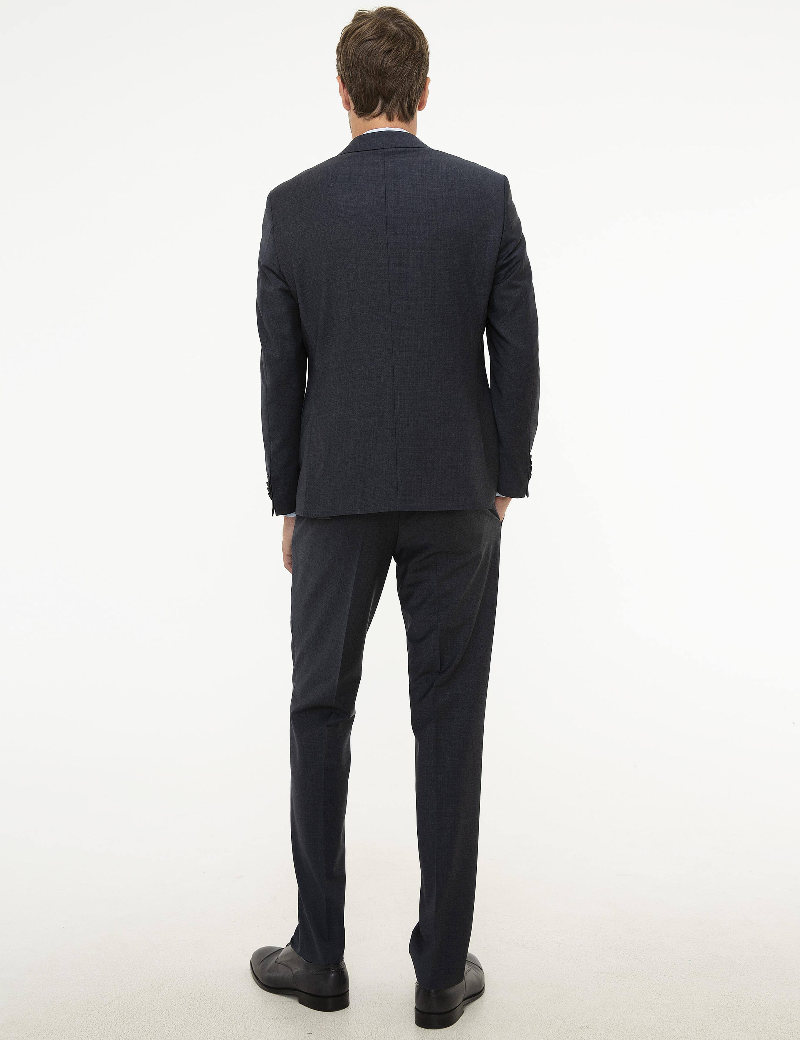 Lacivert Slim Fit Takım Elbise