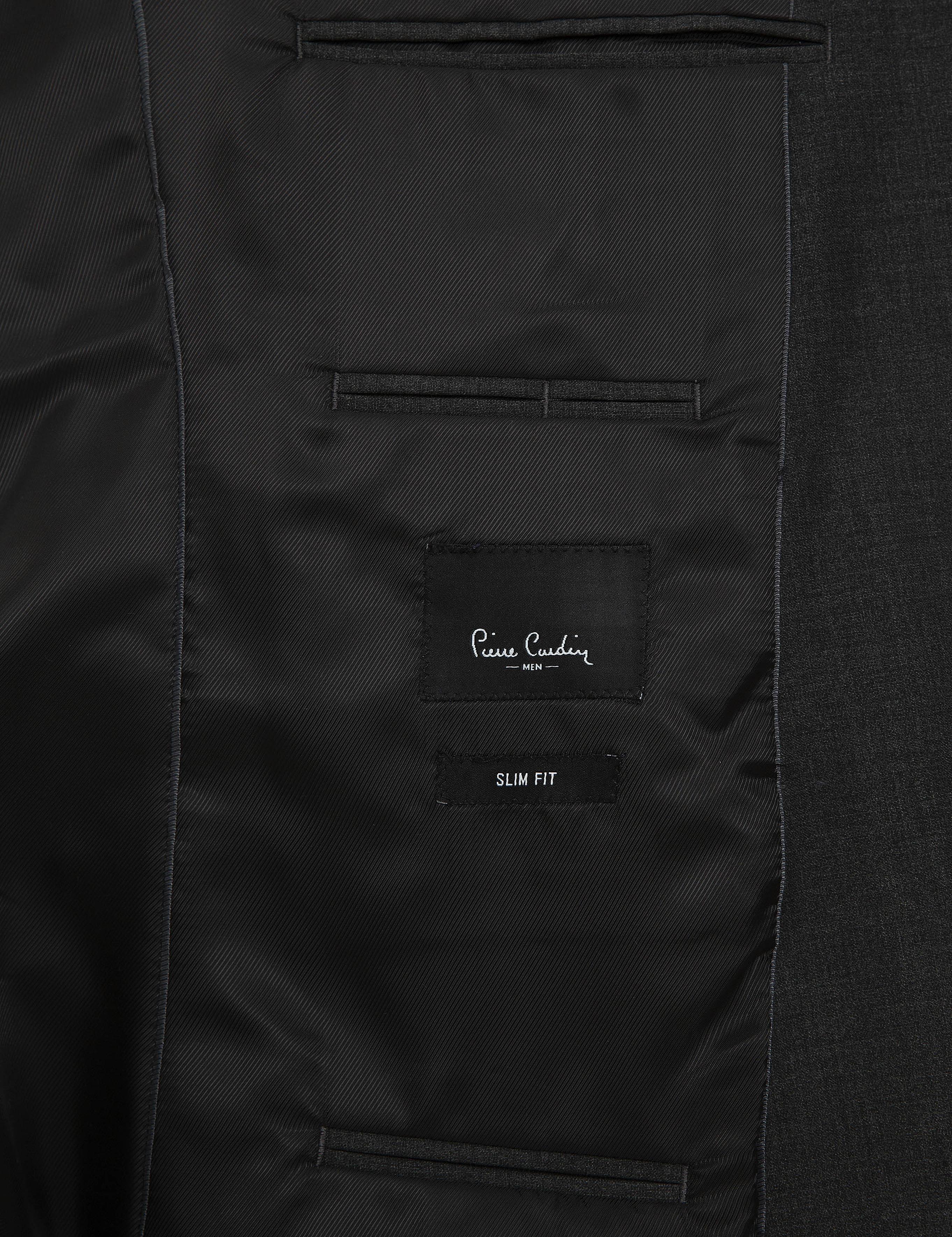 Antrasit Slim Fit Takım Elbise