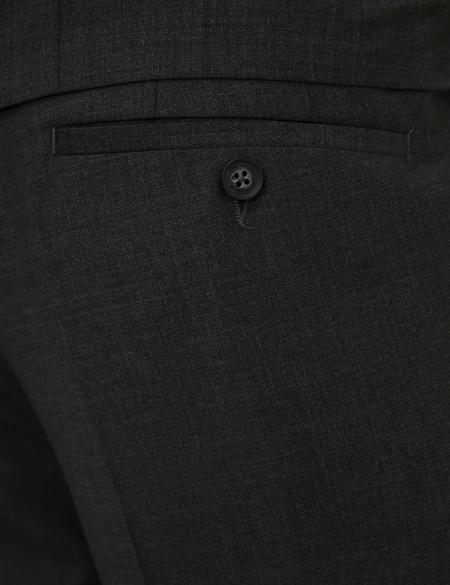 Antrasit Slim Fit Takım Elbise - 50216636110