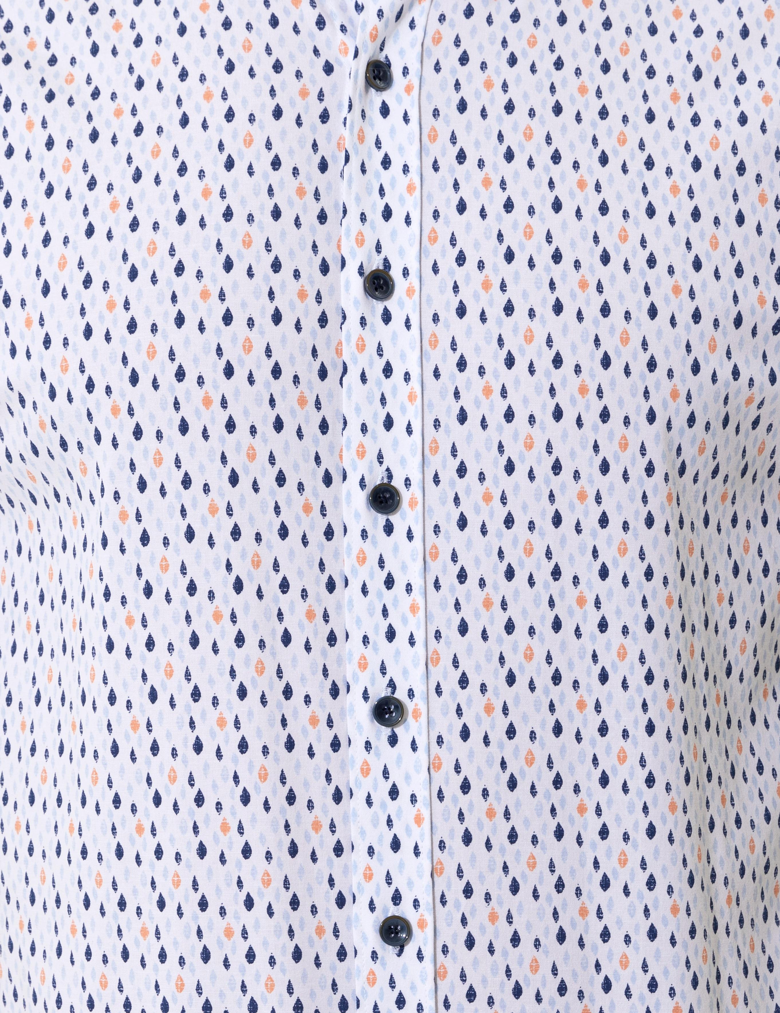 Mavi Slim Fit Uzun Kollu Gömlek