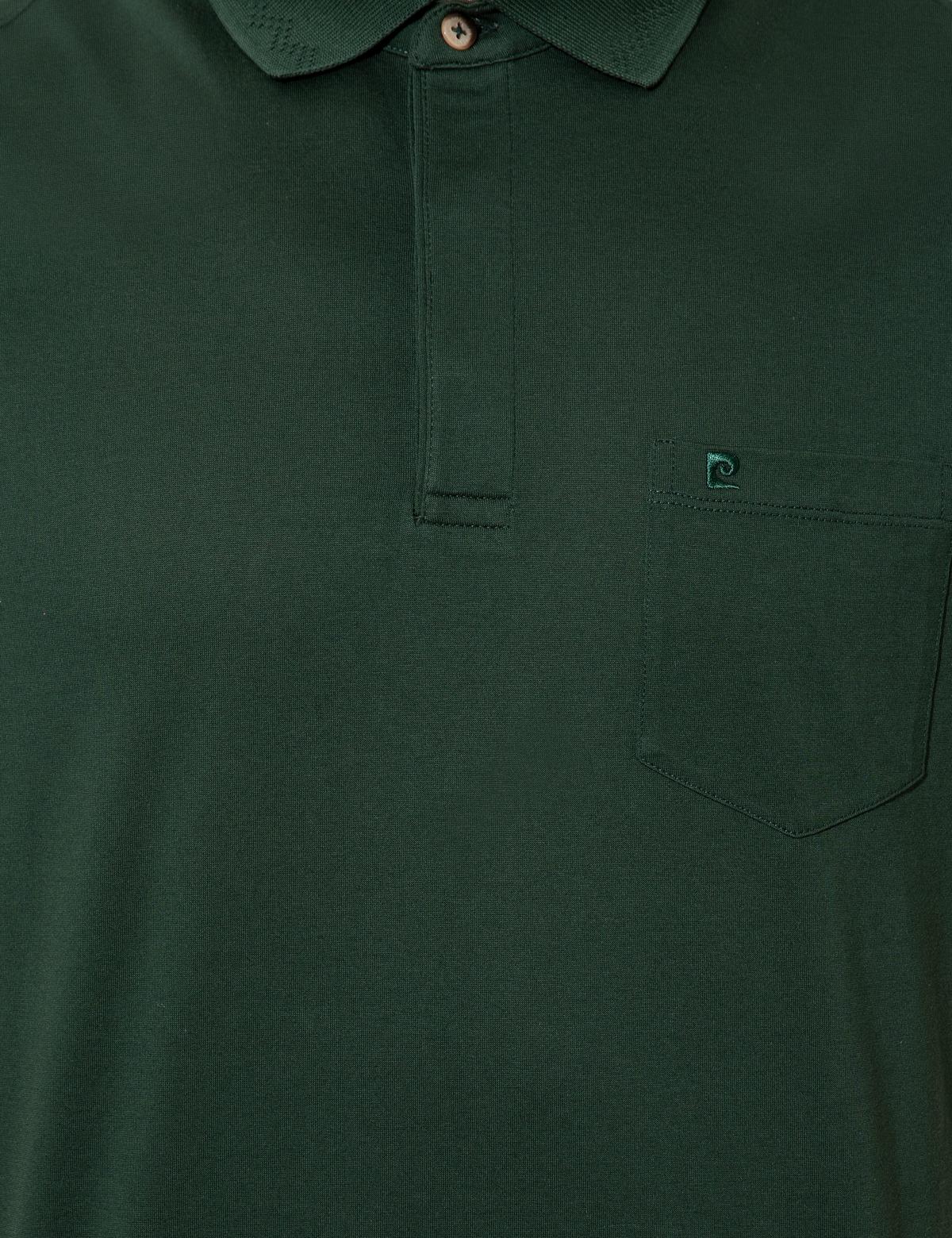 Koyu Yeşil Regular Fit Basic Tişört - 50232381173