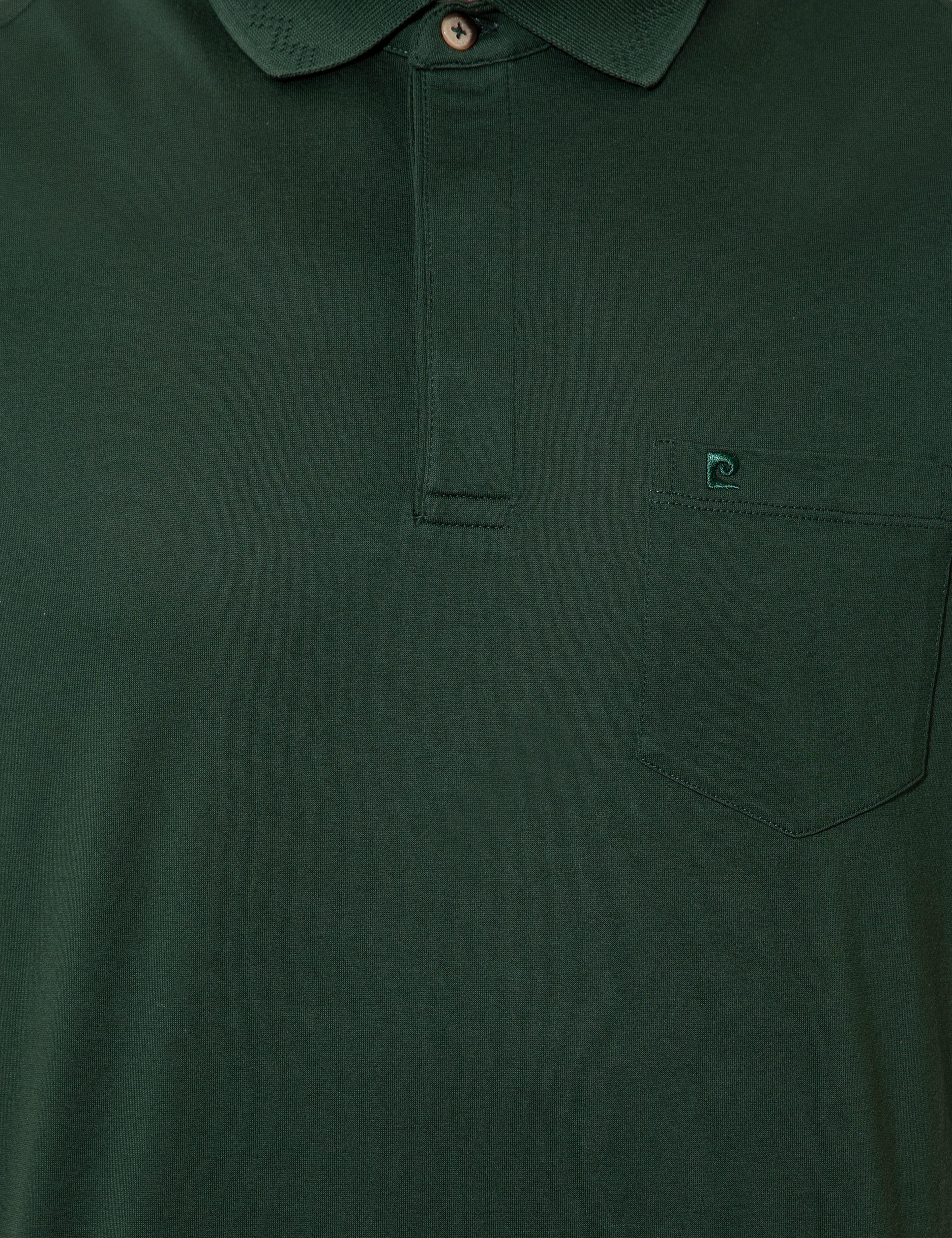 Koyu Yeşil Regular Fit Basic Tişört - Image 6