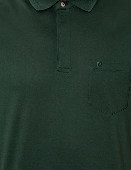 Koyu Yeşil Regular Fit Basic Tişört - 50232381173