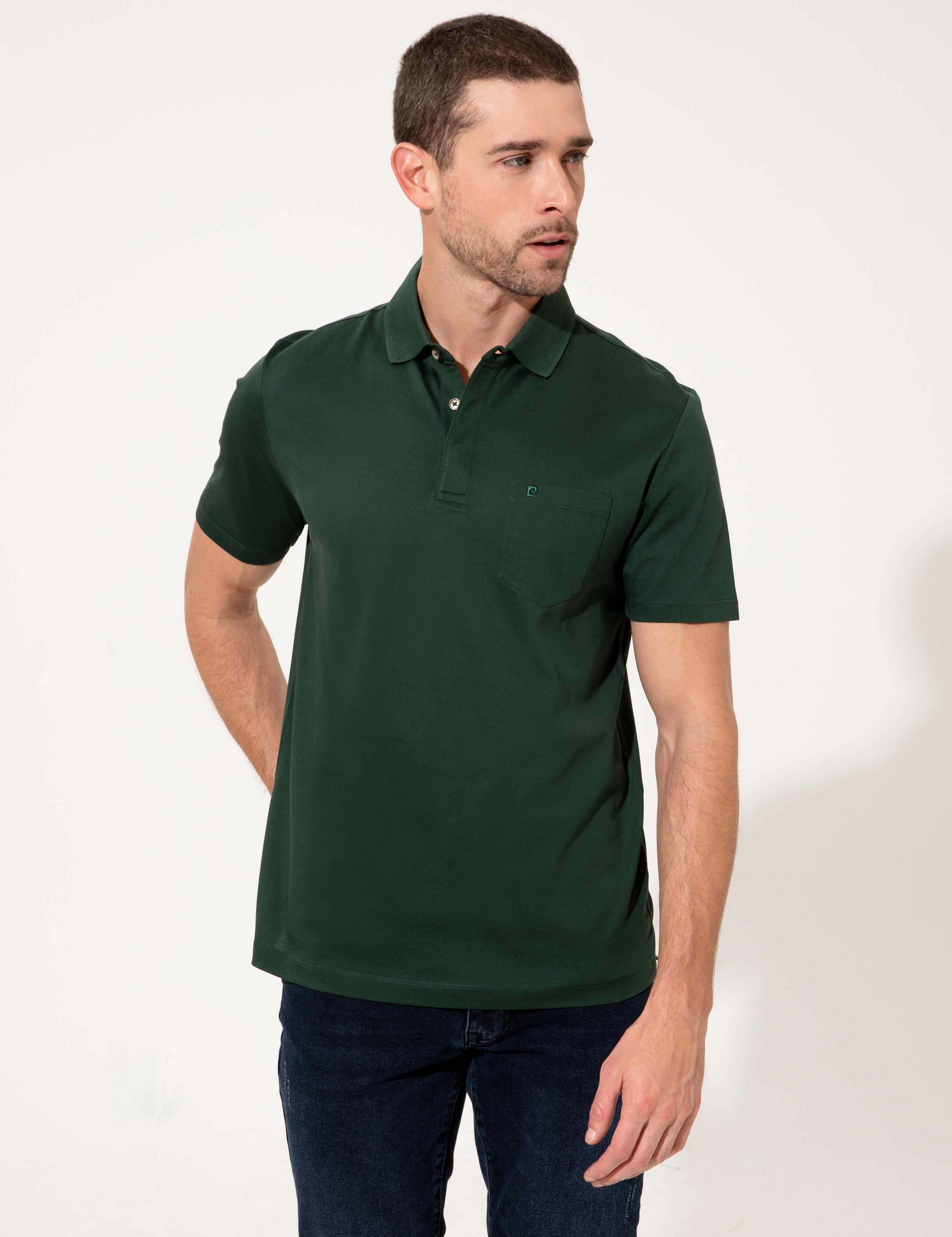 Koyu Yeşil Regular Fit Basic Tişört