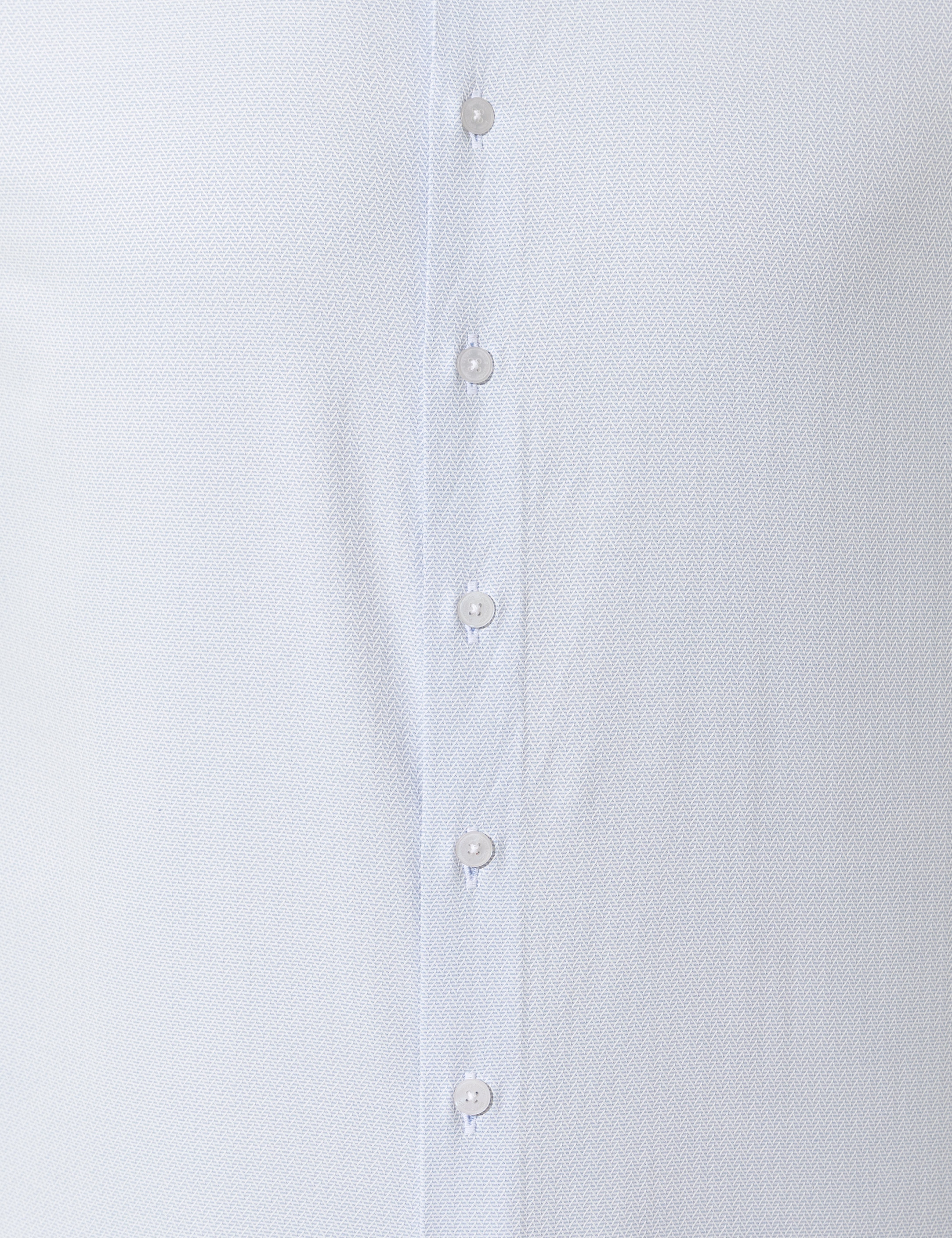 Açık Mavi Slim Fit Uzun Kollu Gömlek - Image 6