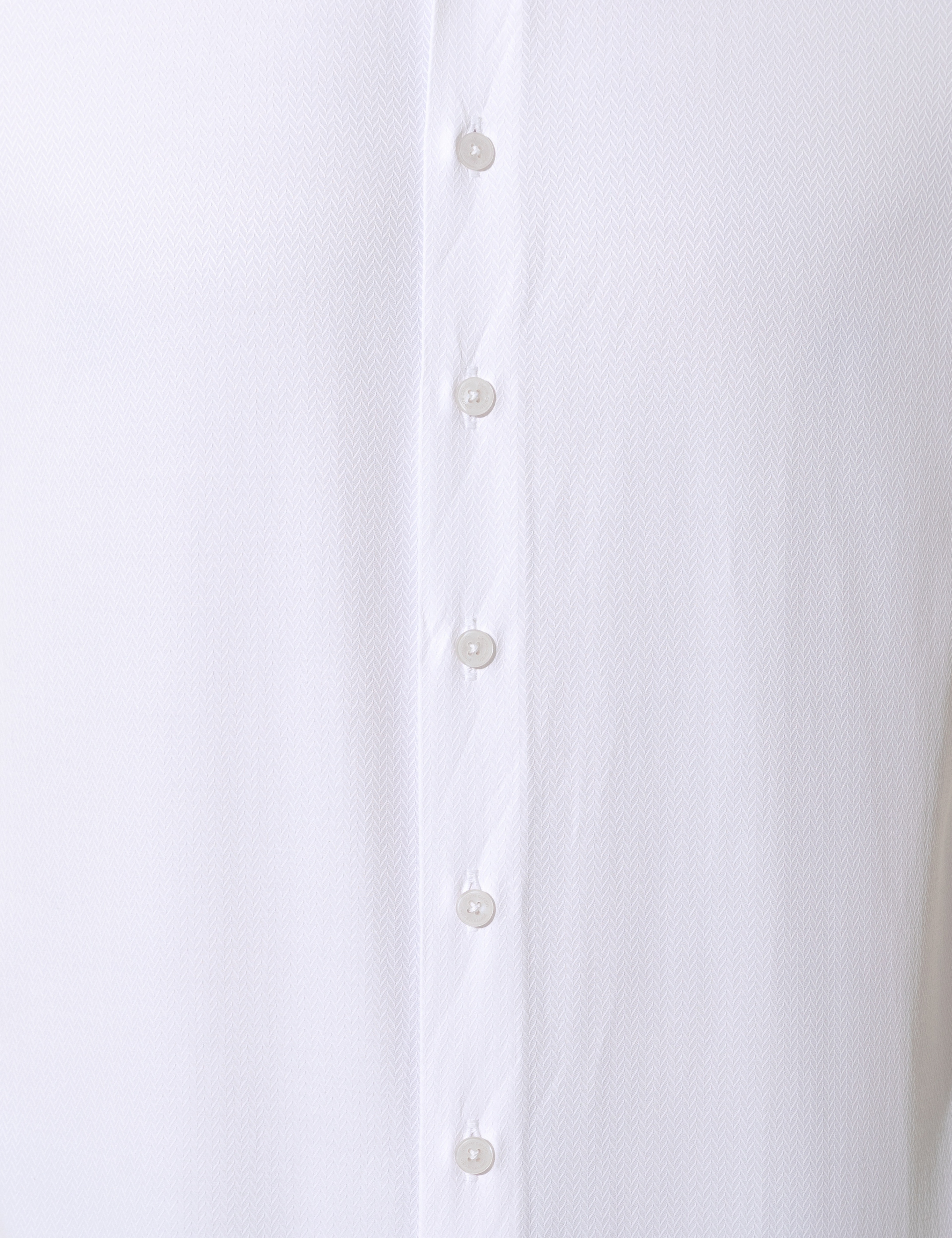 Beyaz Slim Fit Uzun Kollu Gömlek