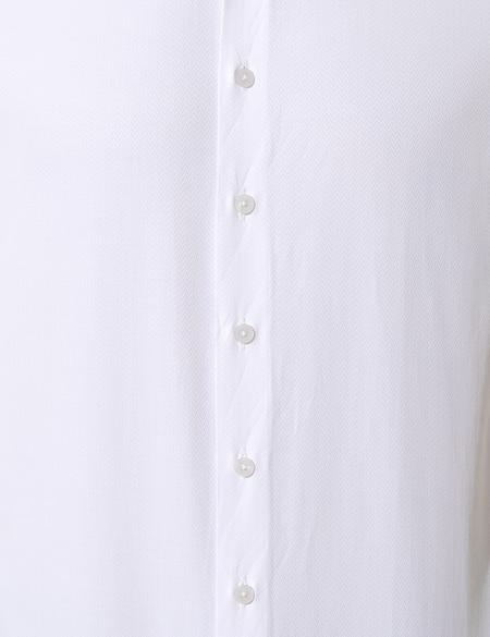 Beyaz Slim Fit Uzun Kollu Gömlek - 50247982019
