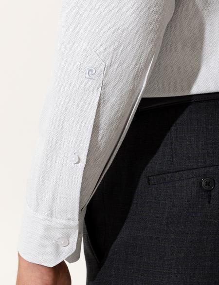 Gri Slim Fit Uzun Kollu Gömlek - 50247982031