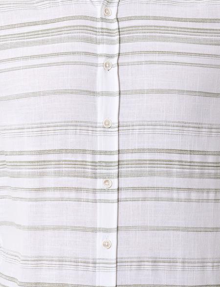 Haki Slim Fit Uzun Kollu Gömlek - 50249727021