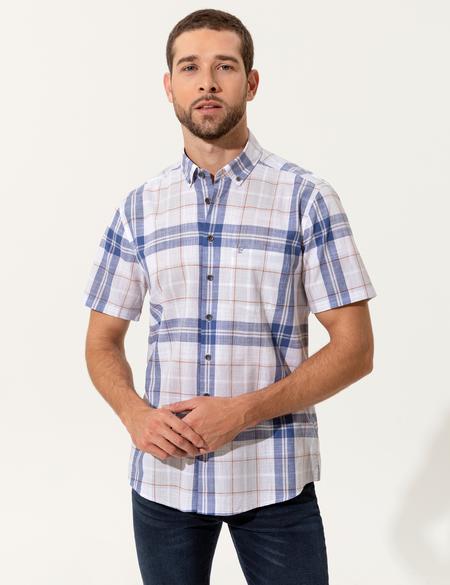 Saks Regular Fit Kısa Kollu Gömlek - 50249733030