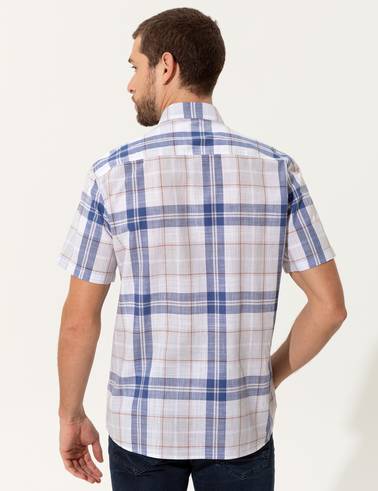 Saks Regular Fit Kısa Kollu Gömlek