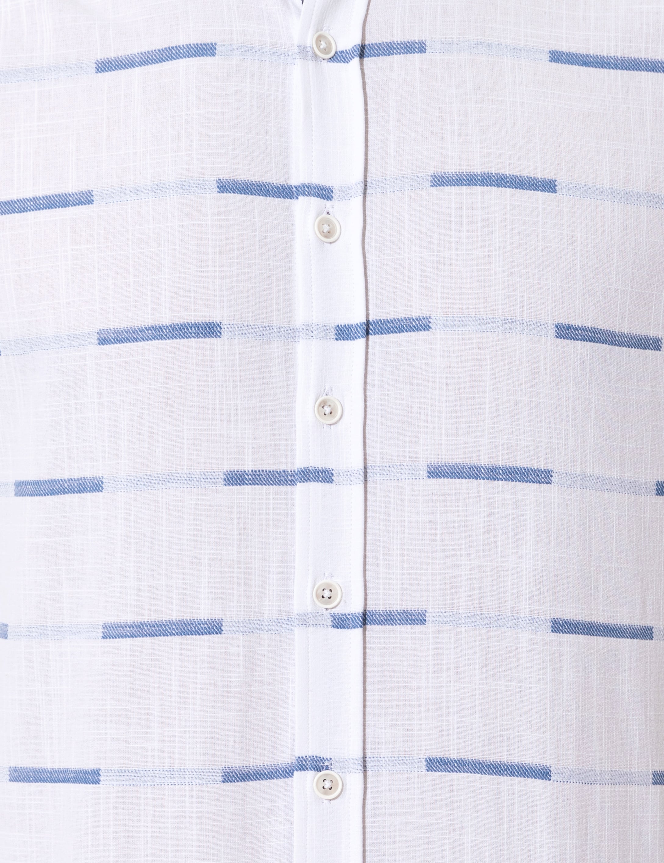 Lacivert Slim Fit Uzun Kollu Gömlek - Image 6