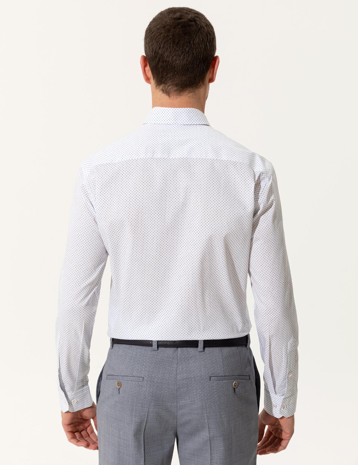 Zümrüt Slim Fit Uzun Kollu Gömlek - 50249779054