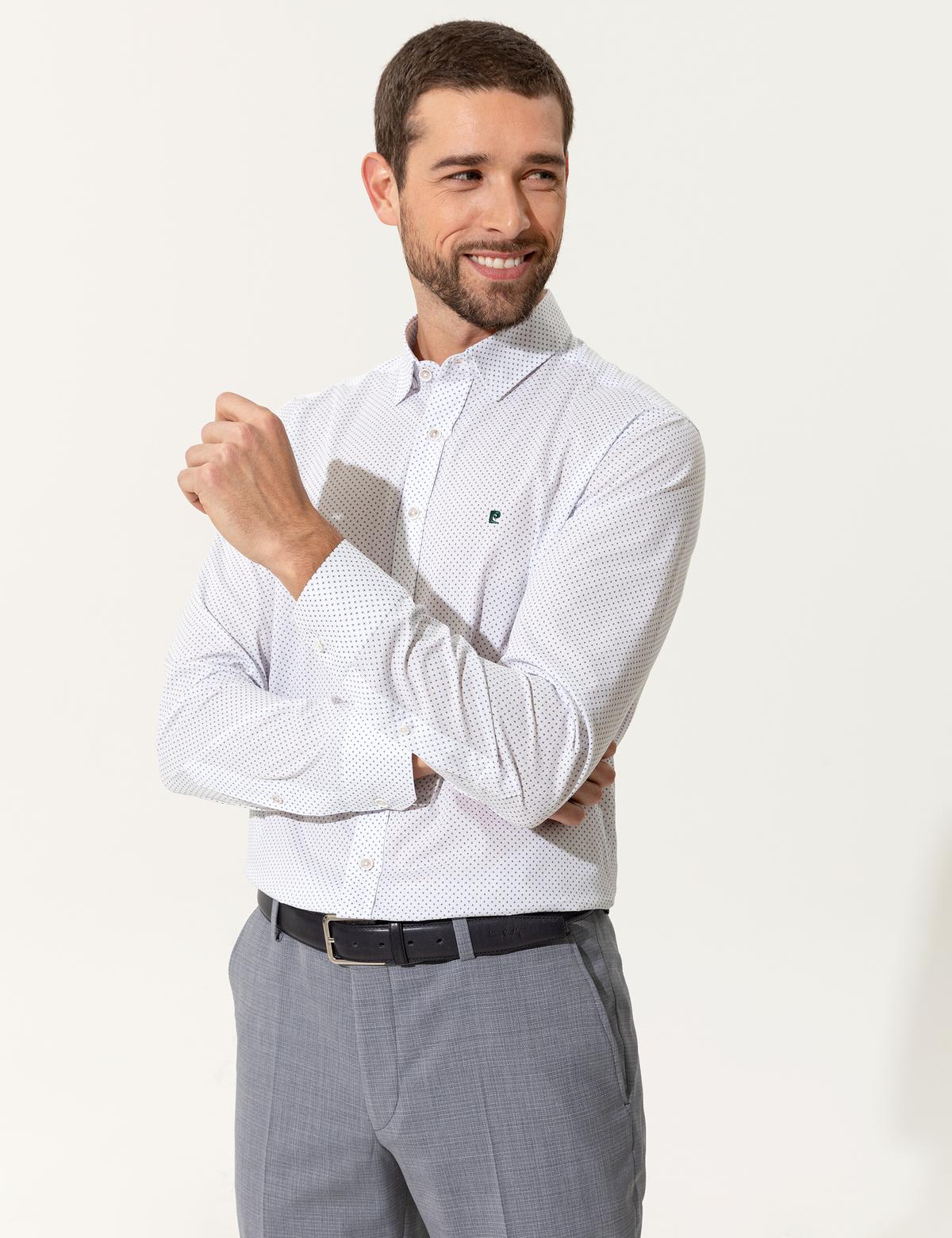 Zümrüt Slim Fit Uzun Kollu Gömlek - 50249779054