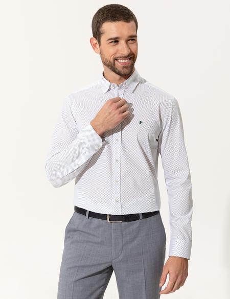 Zümrüt Slim Fit Uzun Kollu Gömlek - 50249779054