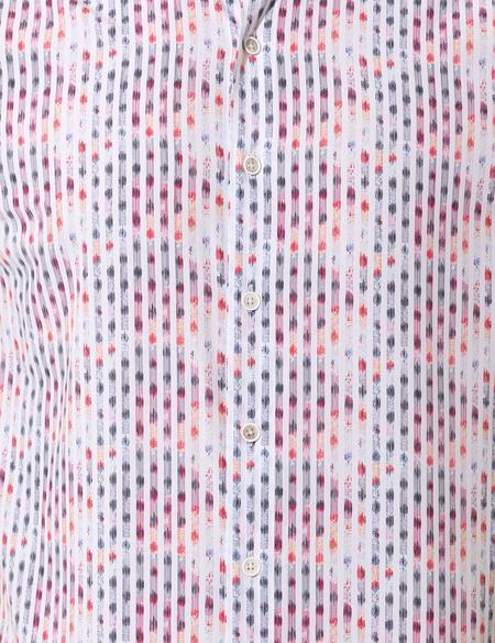 Gül Kurusu Slim Fit Uzun Kollu Gömlek - 50249782001