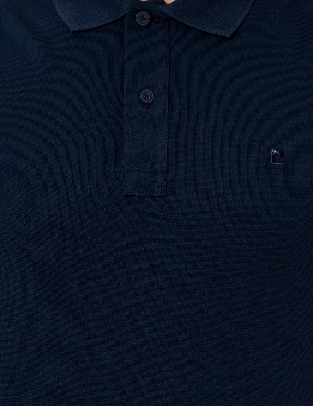 Lacivert Slim Fit Polo Yaka Basic  Tişört - 50249878102