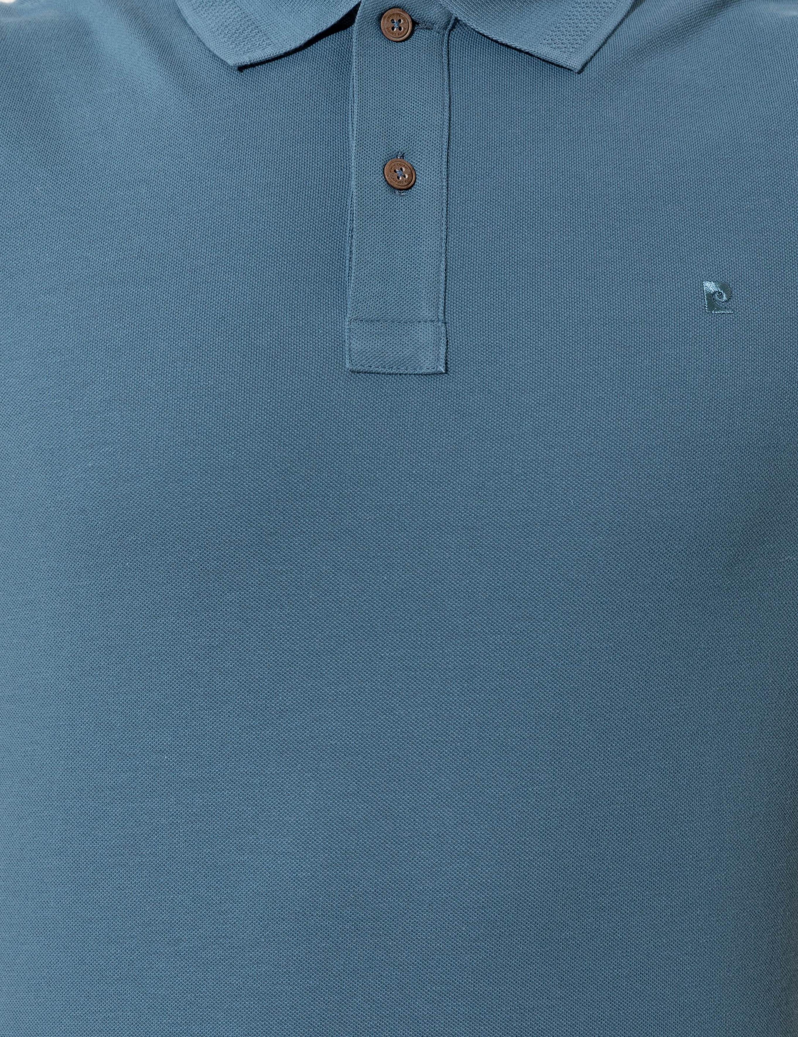 Koyu Mint Slim Fit Polo Yaka Basic  Tişört