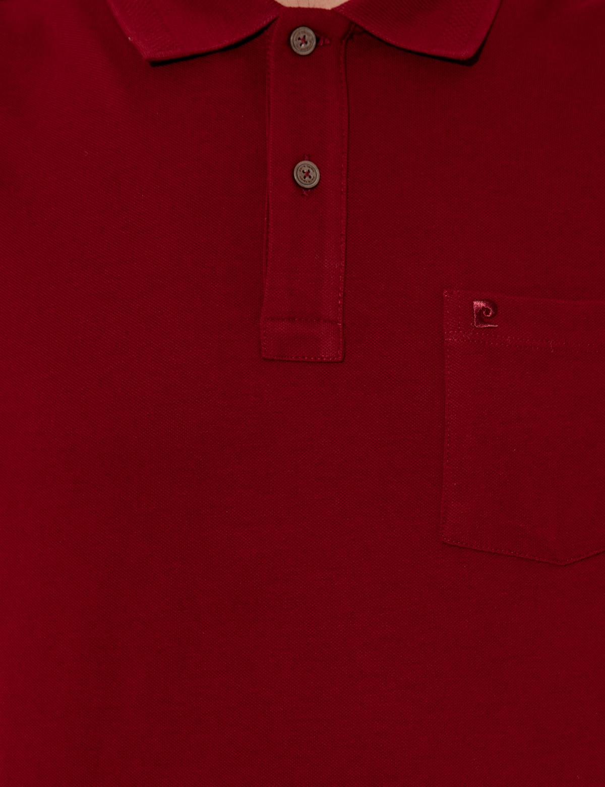 Bordo Regular Fit Polo Yaka Basic Tişört - 50250209071
