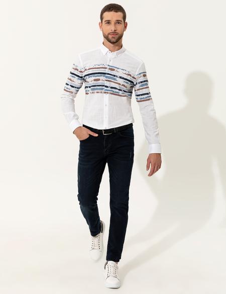 Mavi Slim Fit Uzun Kollu Gömlek - 50251234001