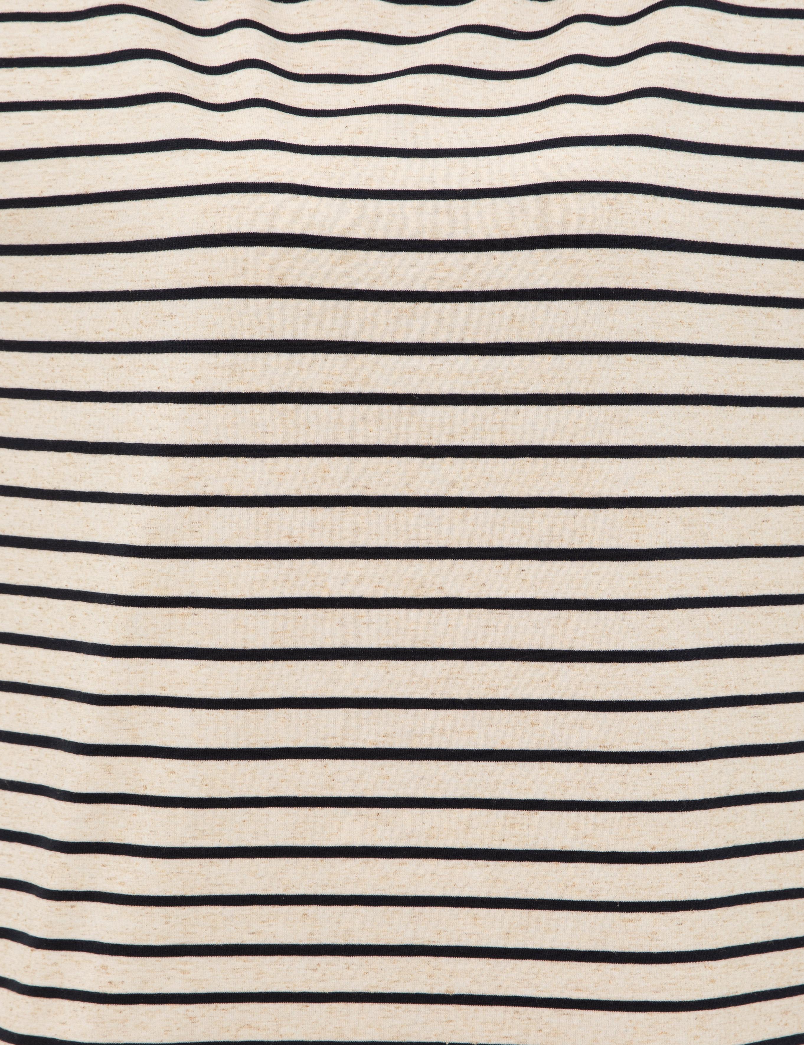 Krem Crop Top Tişört