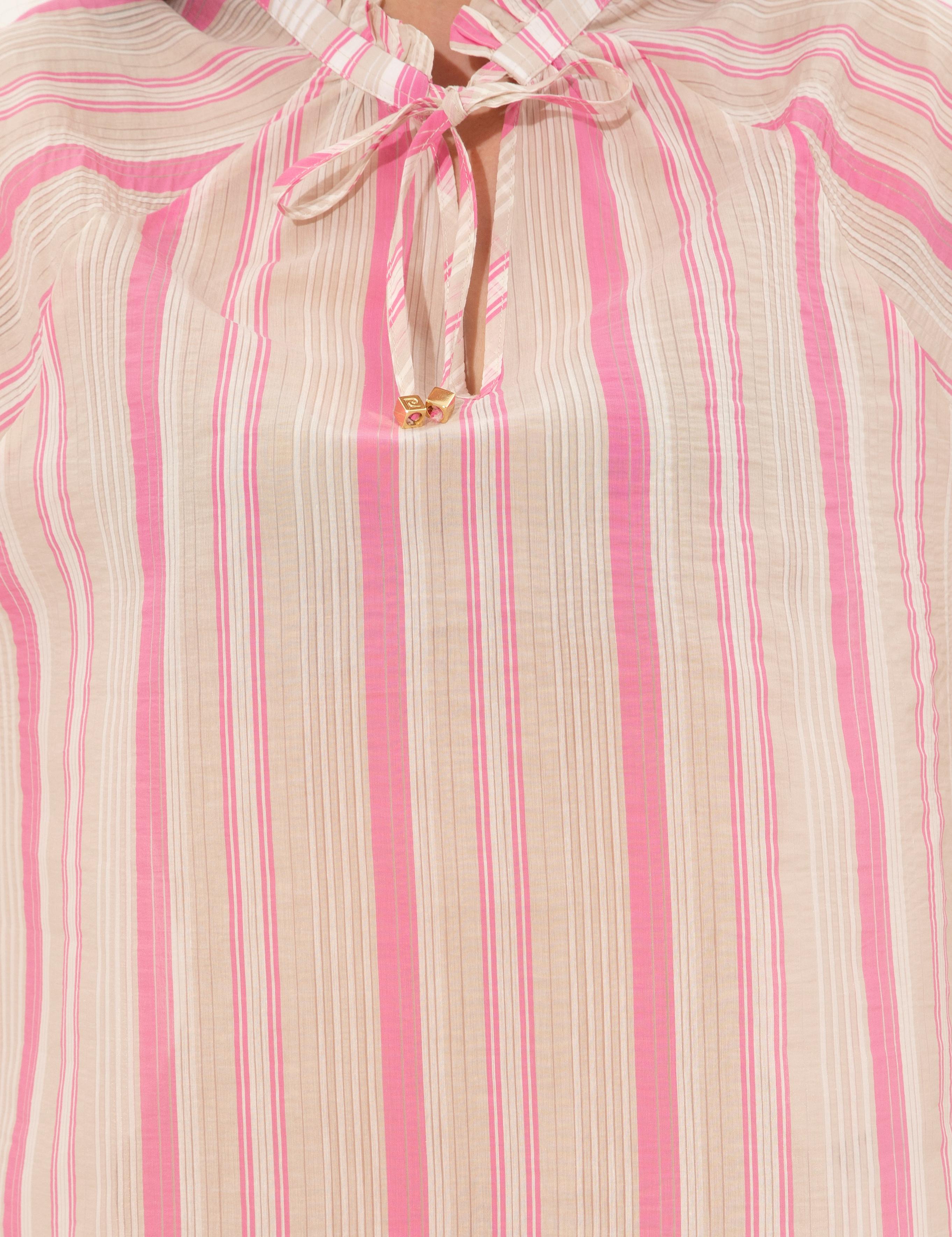 Fuşya Regular Fit Bluz