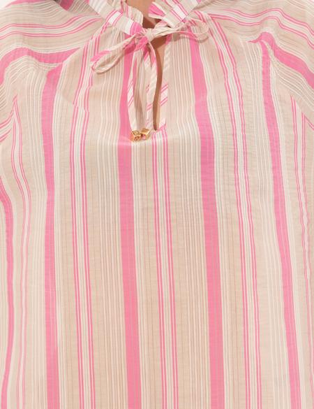 Fuşya Regular Fit Bluz - 50247946003