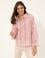 Fuşya Regular Fit Bluz