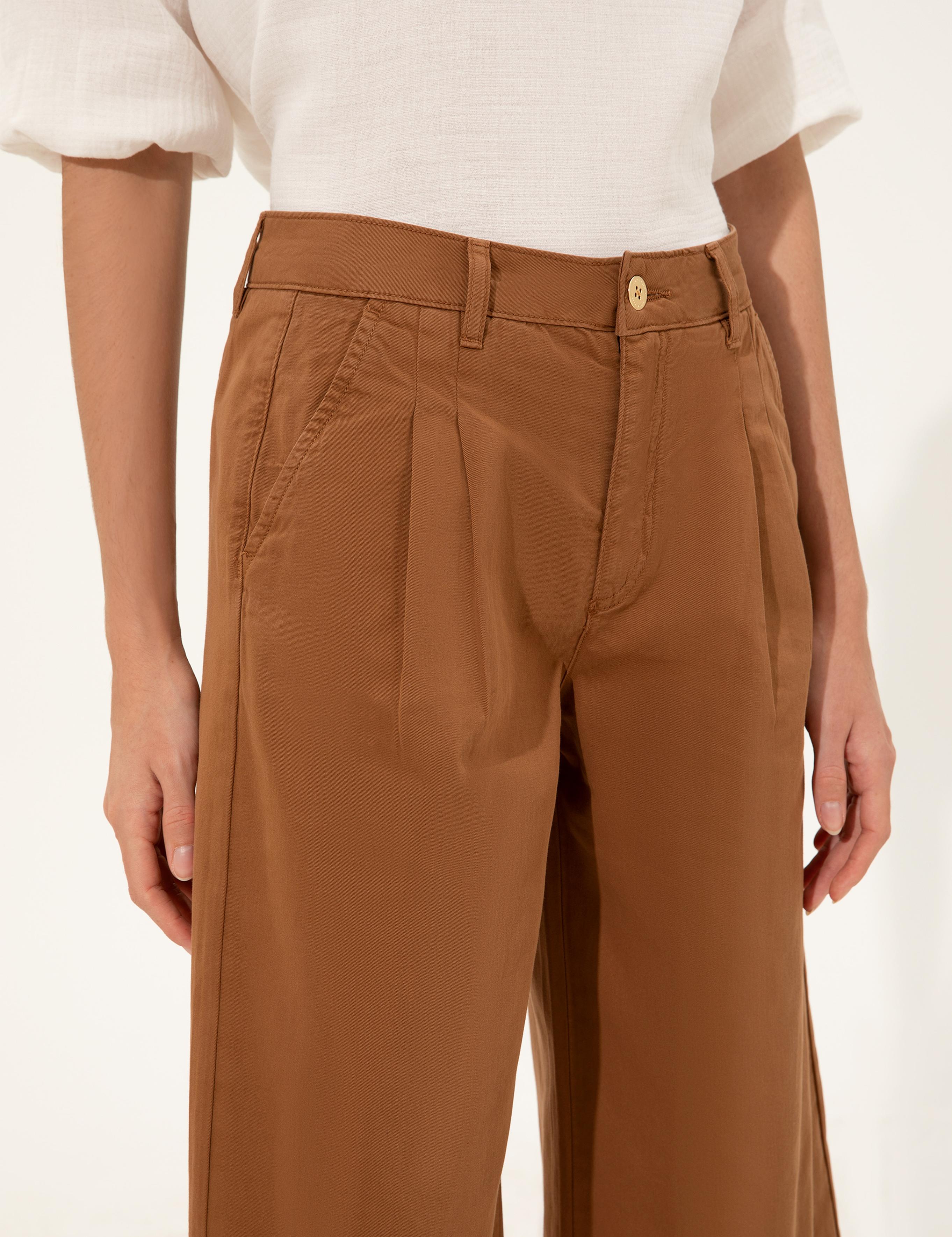 Taba Flare Cropped Pantolon