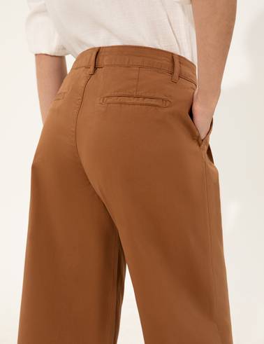 Taba Flare Cropped Pantolon