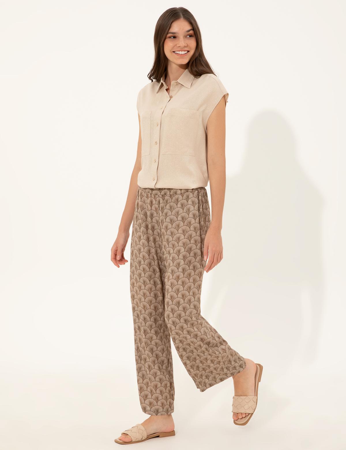 Bej A Kesim Tunik - 50247522003