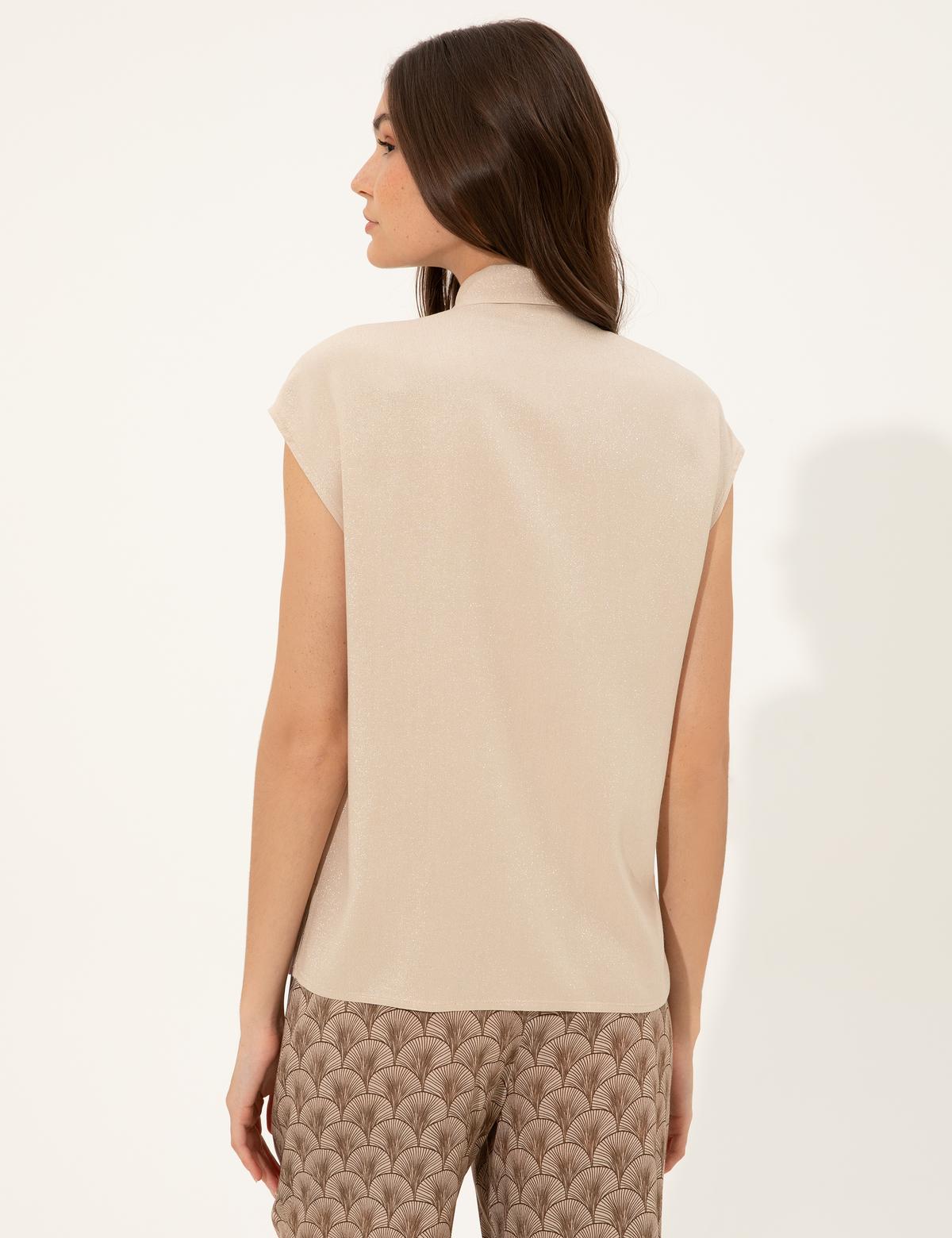 Bej A Kesim Tunik - 50247522003