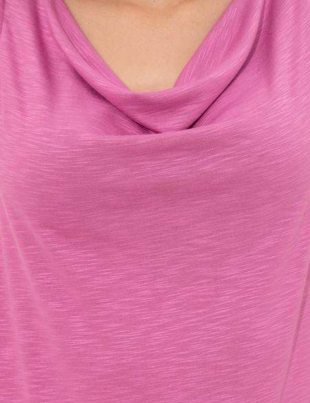 Menekşe Slim Fit Kolsuz Tişört - 50246191009