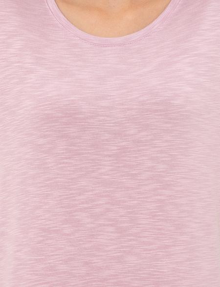 Lila Regular Fit Tişört - 50246292035