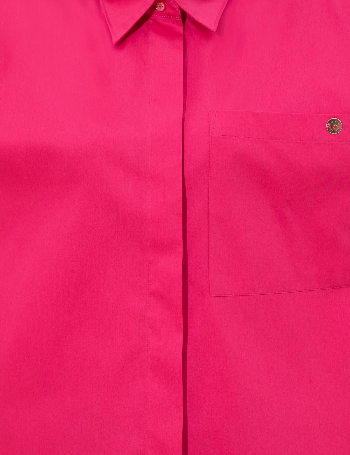 Fuşya Oversize Fit Gömlek - 50247270006