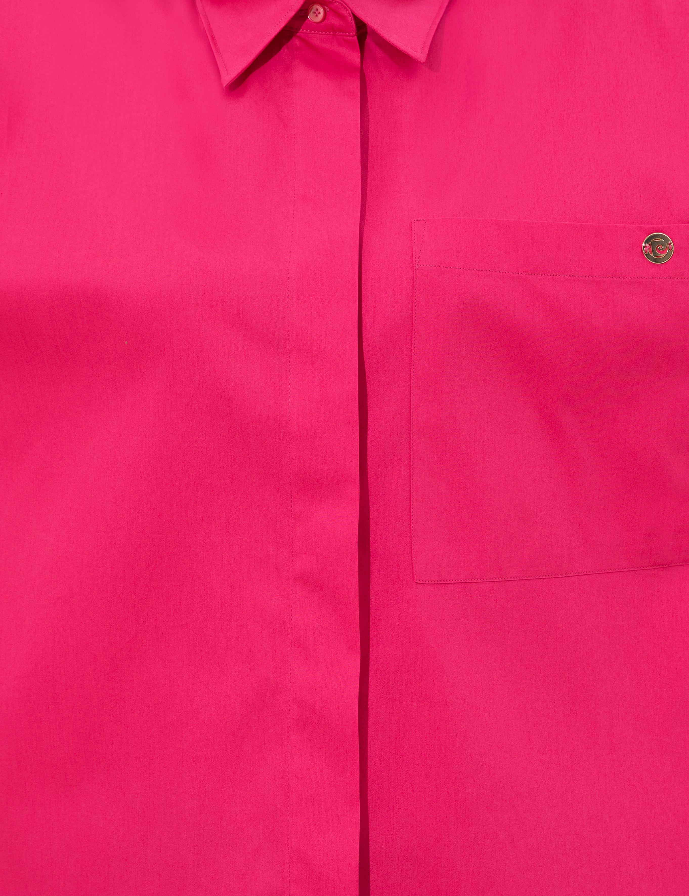 Fuşya Oversize Fit Gömlek