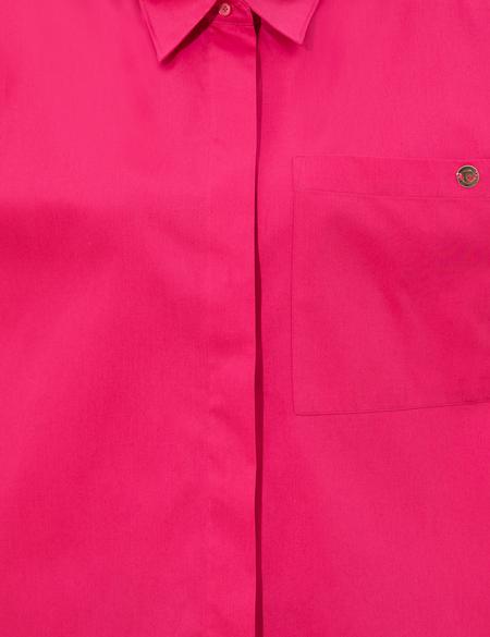 Fuşya Oversize Fit Gömlek - 50247270006