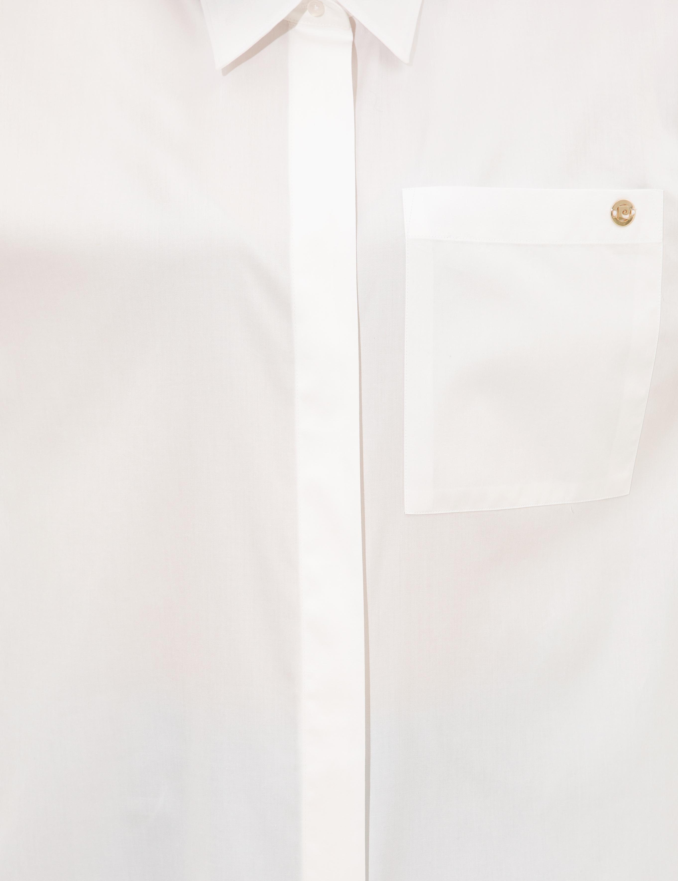 Beyaz Oversize Uzun Kollu Gömlek