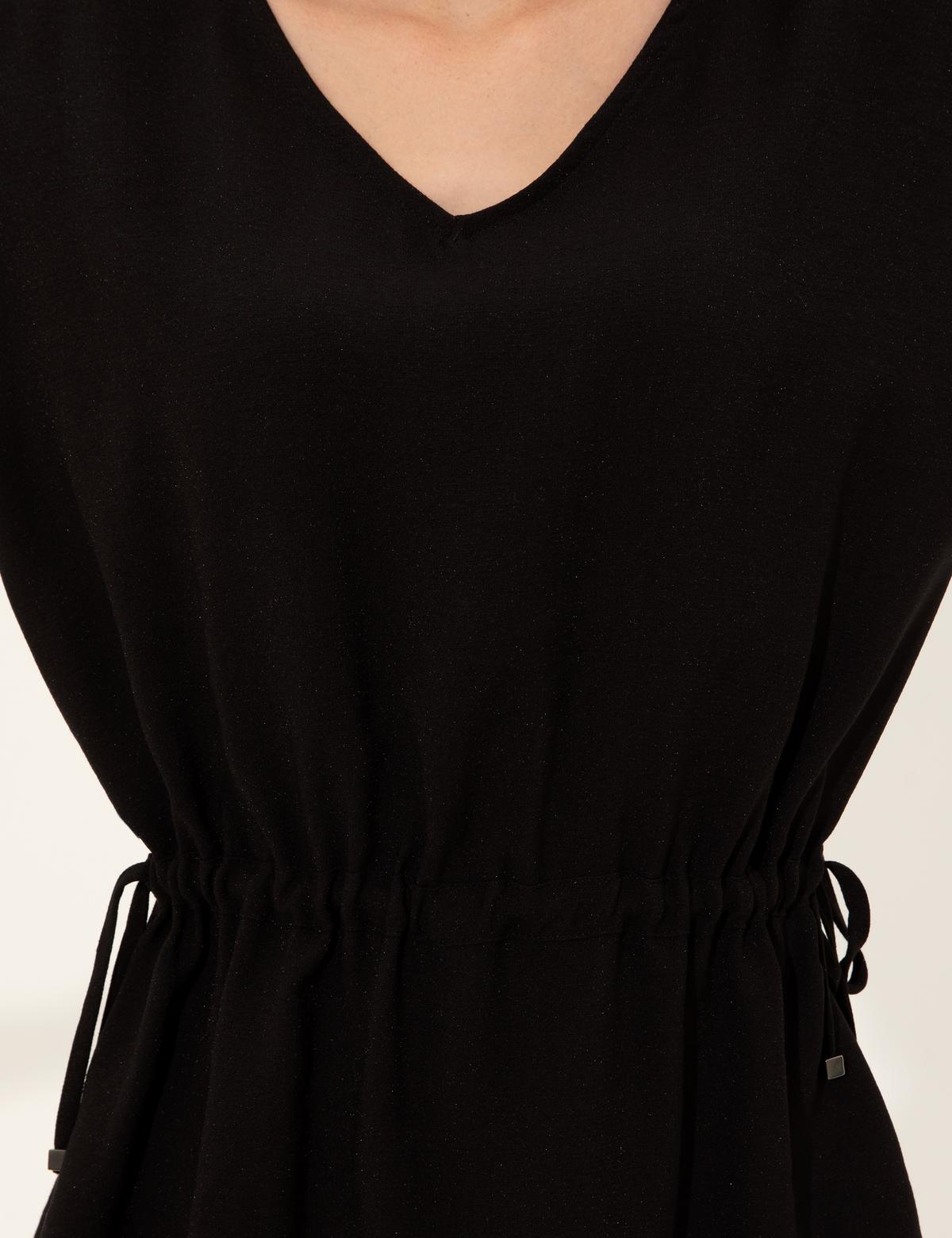 Siyah Comfort Fit Bluz - 50252151010