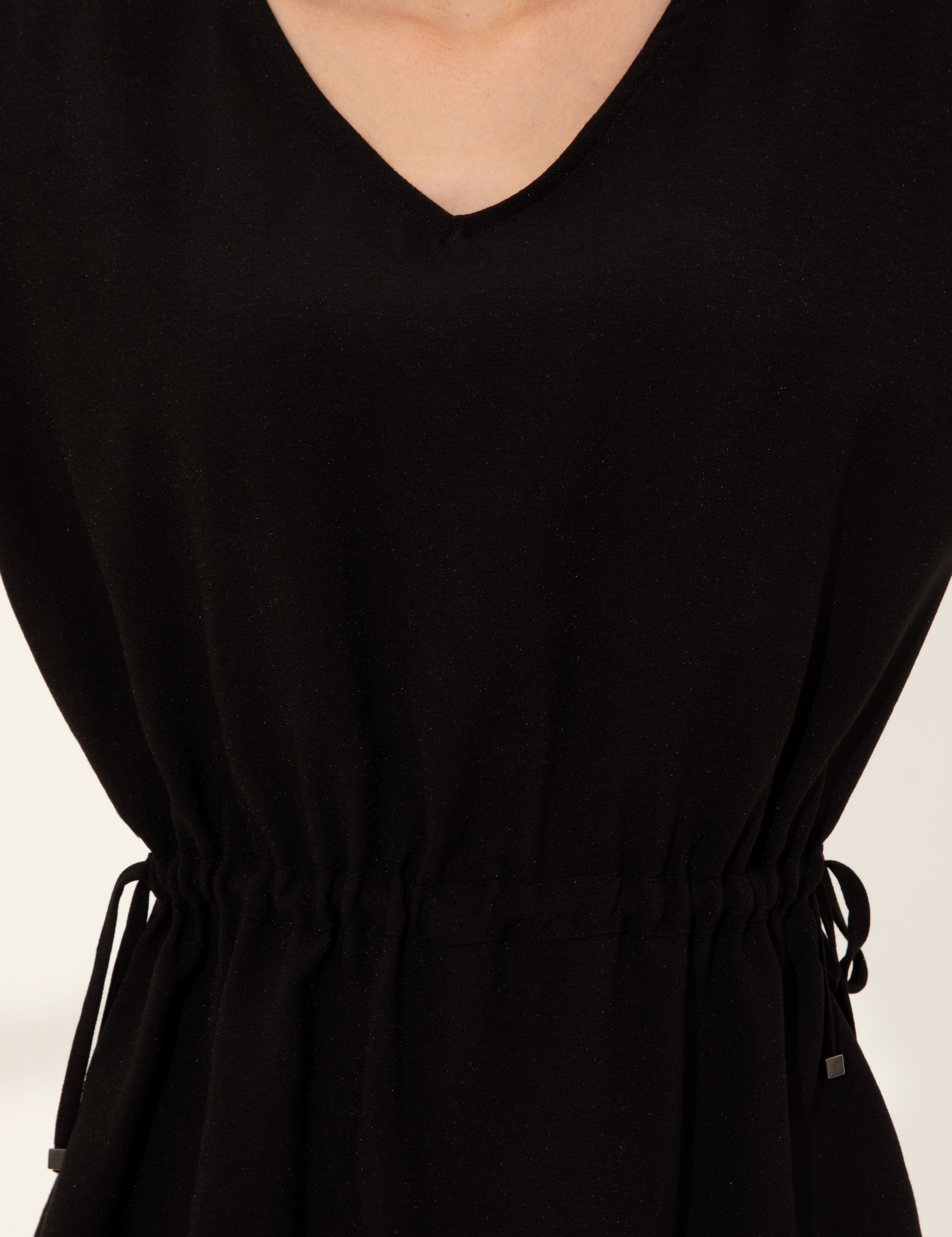 Siyah Comfort Fit Bluz - Image 6