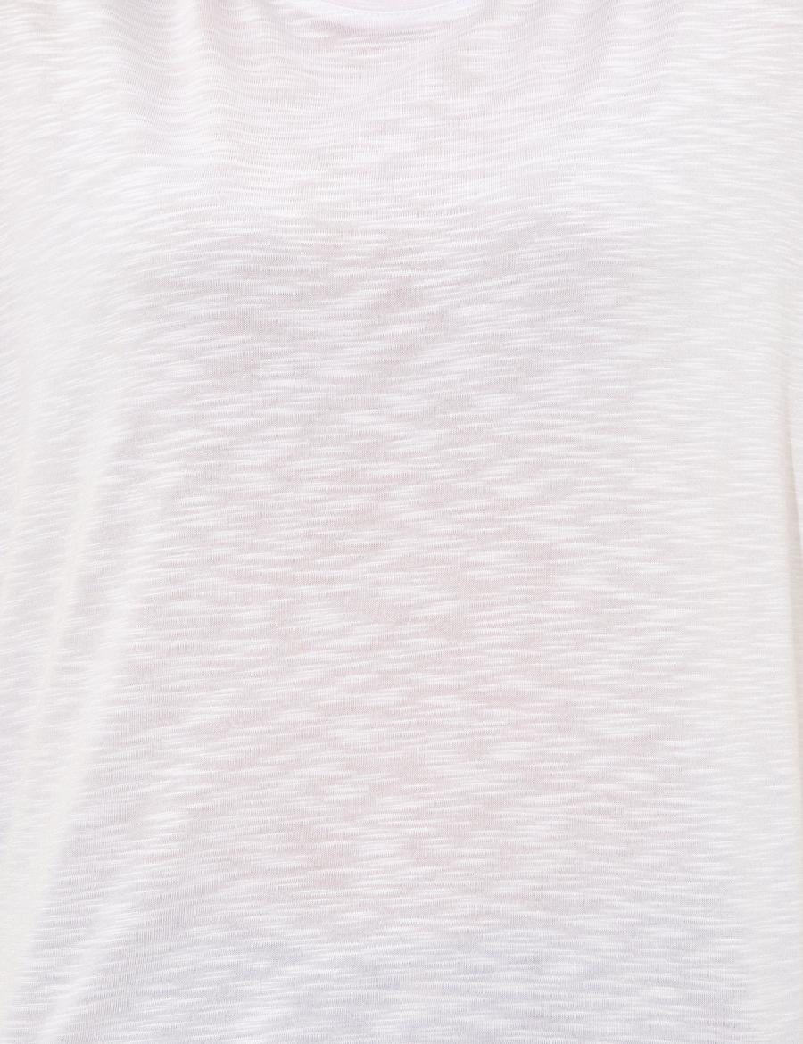 Beyaz Regular Fit Tişört